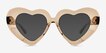 Tenderheart Brown AcetateSunglass Frames from EyeBuyDirect, Front View