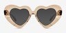 Tenderheart Brown AcetateSunglass Frames from EyeBuyDirect, Front View