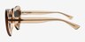Tenderheart Brown AcetateSunglass Frames from EyeBuyDirect, Side View