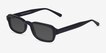 Inventra Black AcetateSunglass Frames from EyeBuyDirect, Angle View