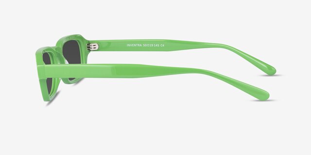 Inventra Green AcetateSunglass Frames from EyeBuyDirect, Side View
