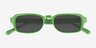 Inventra Green AcetateSunglass Frames from EyeBuyDirect, Closed View