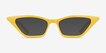 Inspira Yellow PlasticSunglass Frames from EyeBuyDirect, Front View