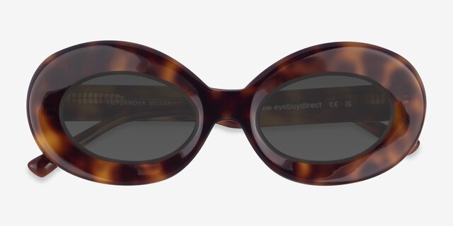 Futurnova Écailles AcétateSoleil de Lunette de vue d'EyeBuyDirect, Vue Rapprochée