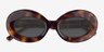 Futurnova Écailles AcétateSoleil de Lunette de vue d'EyeBuyDirect, Vue Rapprochée