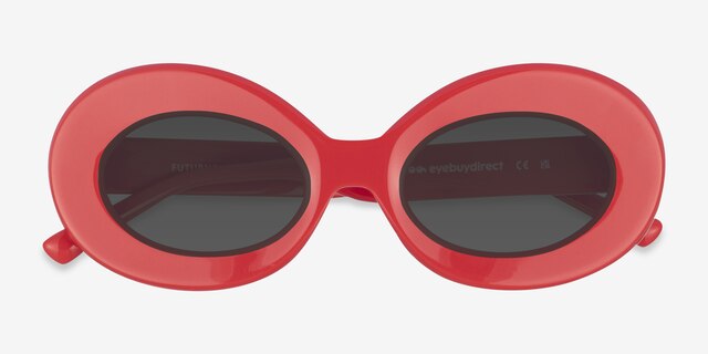 Futurnova Coral AcetateSunglass Frames from EyeBuyDirect, Closed View