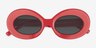 Futurnova Coral AcetateSunglass Frames from EyeBuyDirect, Closed View