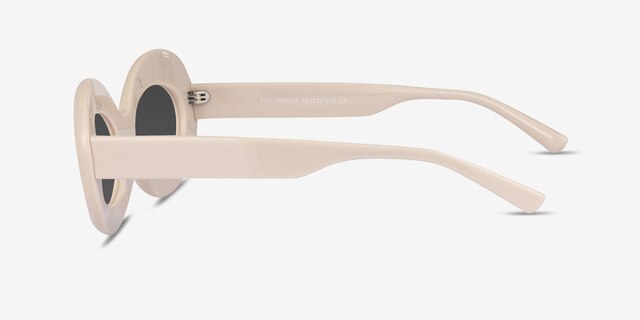 Futurnova Nude AcetateSunglass Frames from EyeBuyDirect, Side View