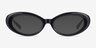 Zenith Black AcetateSunglass Frames from EyeBuyDirect, Front View
