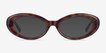 Zenith Tortoise AcetateSunglass Frames from EyeBuyDirect, Front View