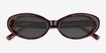 Zenith Tortoise AcetateSunglass Frames from EyeBuyDirect, Closed View