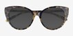 Anchor Tortoise AcetateSunglass Frames from EyeBuyDirect, Closed View