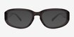 Valmont Gray Alternative MaterialsSunglass Frames from EyeBuyDirect, Front View