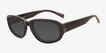 Valmont Gray Alternative MaterialsSunglass Frames from EyeBuyDirect, Angle View