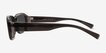 Valmont Gray Alternative MaterialsSunglass Frames from EyeBuyDirect, Side View