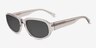 Valmont Clear Gray AcetateSunglass Frames from EyeBuyDirect, Angle View
