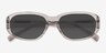 Valmont Clear Gray AcetateSunglass Frames from EyeBuyDirect, Closed View