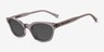Leclair Gray Alternative MaterialsSunglass Frames from EyeBuyDirect, Angle View