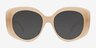 Pascale Brown Alternative MaterialsSunglass Frames from EyeBuyDirect, Front View