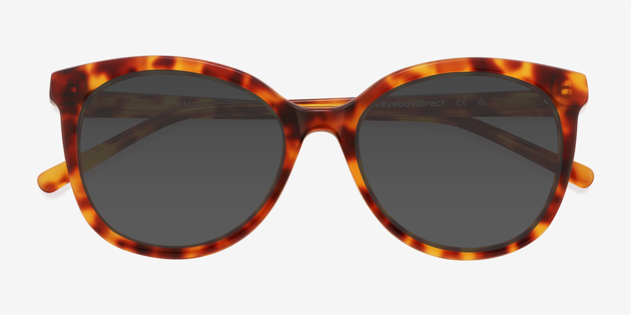 Cinematic - Cat Eye Tortoise Frame Prescription Sunglasses 