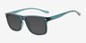 Cortez Teal PlasticSunglass Frames from EyeBuyDirect, Angle View