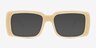 Impression Cream AcetateSunglass Frames from EyeBuyDirect, Front View