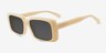 Impression Cream AcetateSunglass Frames from EyeBuyDirect, Angle View