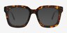 Los Angeles Tortoise AcetateSunglass Frames from EyeBuyDirect, Front View