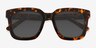 Los Angeles Tortoise AcetateSunglass Frames from EyeBuyDirect, Closed View