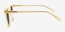 Parasol Clear Champaign AcetateSunglass Frames from EyeBuyDirect, Side View