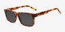 Sun Sydney Tortoise AcetateSunglass Frames from EyeBuyDirect, Angle View