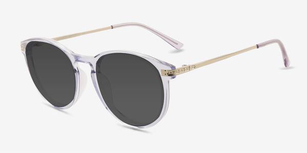 Clear Blue Monroe -  Plastic-metal Sunglasses