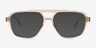 Rivers Gray Eco-friendlySunglass Frames from EyeBuyDirect, Front View