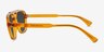 Rivers Orange Alternative MaterialsSunglass Frames from EyeBuyDirect, Side View