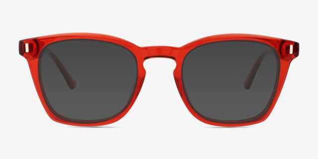 Stone Orange Alternative MaterialsSunglass Frames from EyeBuyDirect, Front View