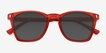 Stone Orange Alternative MaterialsSunglass Frames from EyeBuyDirect, Closed View
