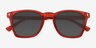 Stone Orange Alternative MaterialsSunglass Frames from EyeBuyDirect, Closed View