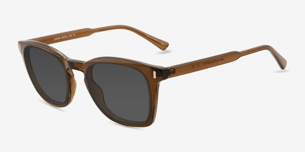 Clear Green Stone -  Alternative-materials Sunglasses