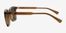 Stone Clear Green Eco-friendlySunglass Frames from EyeBuyDirect, Side View