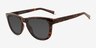 Frasier Tortoise Eco-friendlySunglass Frames from EyeBuyDirect, Angle View