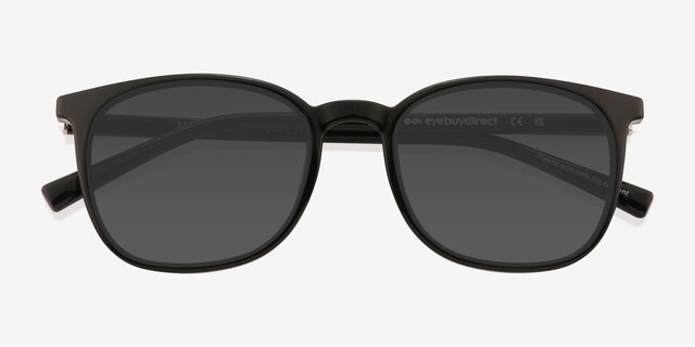 Redwood Black Alternative MaterialsSunglass Frames from EyeBuyDirect, Closed View