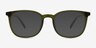 Redwood Green Alternative MaterialsSunglass Frames from EyeBuyDirect, Front View