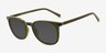 Redwood Green Alternative MaterialsSunglass Frames from EyeBuyDirect, Angle View