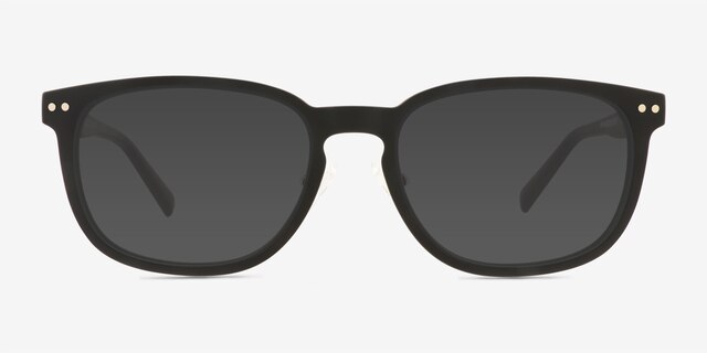 Yippee Black PlasticSunglass Frames from EyeBuyDirect, Front View
