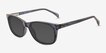 Spiffy Blue PlasticSunglass Frames from EyeBuyDirect, Angle View