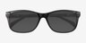 Spiffy Blue PlasticSunglass Frames from EyeBuyDirect, Closed View