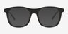Jamboree Matte Black PlastiqueSoleil de Lunette de vue d'EyeBuyDirect, Vue de Face
