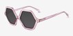 Razzle Purple PlasticSunglass Frames from EyeBuyDirect, Angle View