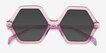 Razzle Purple PlasticSunglass Frames from EyeBuyDirect, Closed View