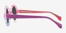 Keep Glowing Multicolor PlasticSunglass Frames from EyeBuyDirect, Side View